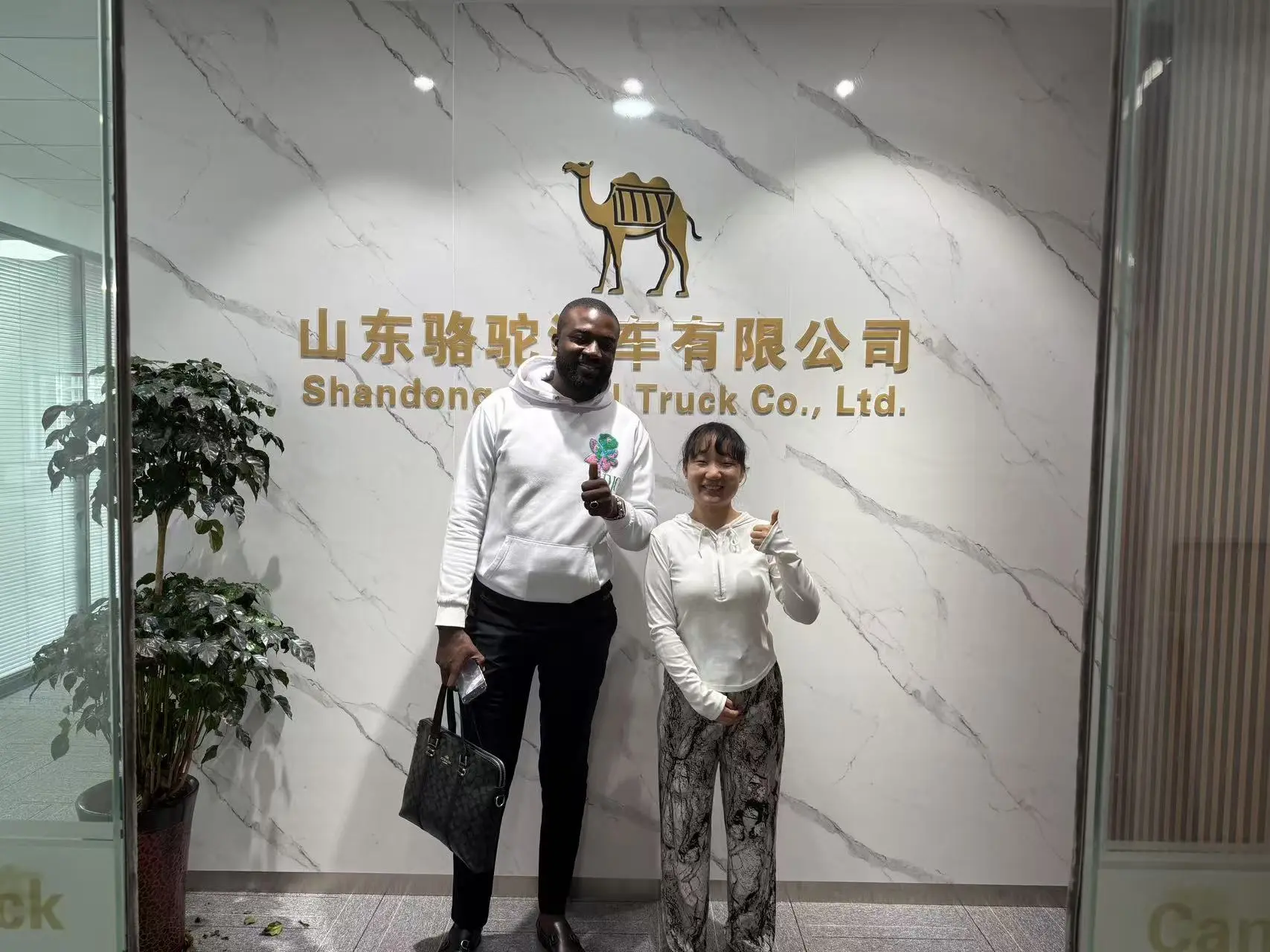 Nigerian Dealer Ibrahim Visits Camel Truck Factory and Places Repeat Order